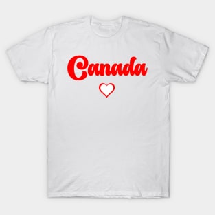 CANADA: I love Canada T-Shirt